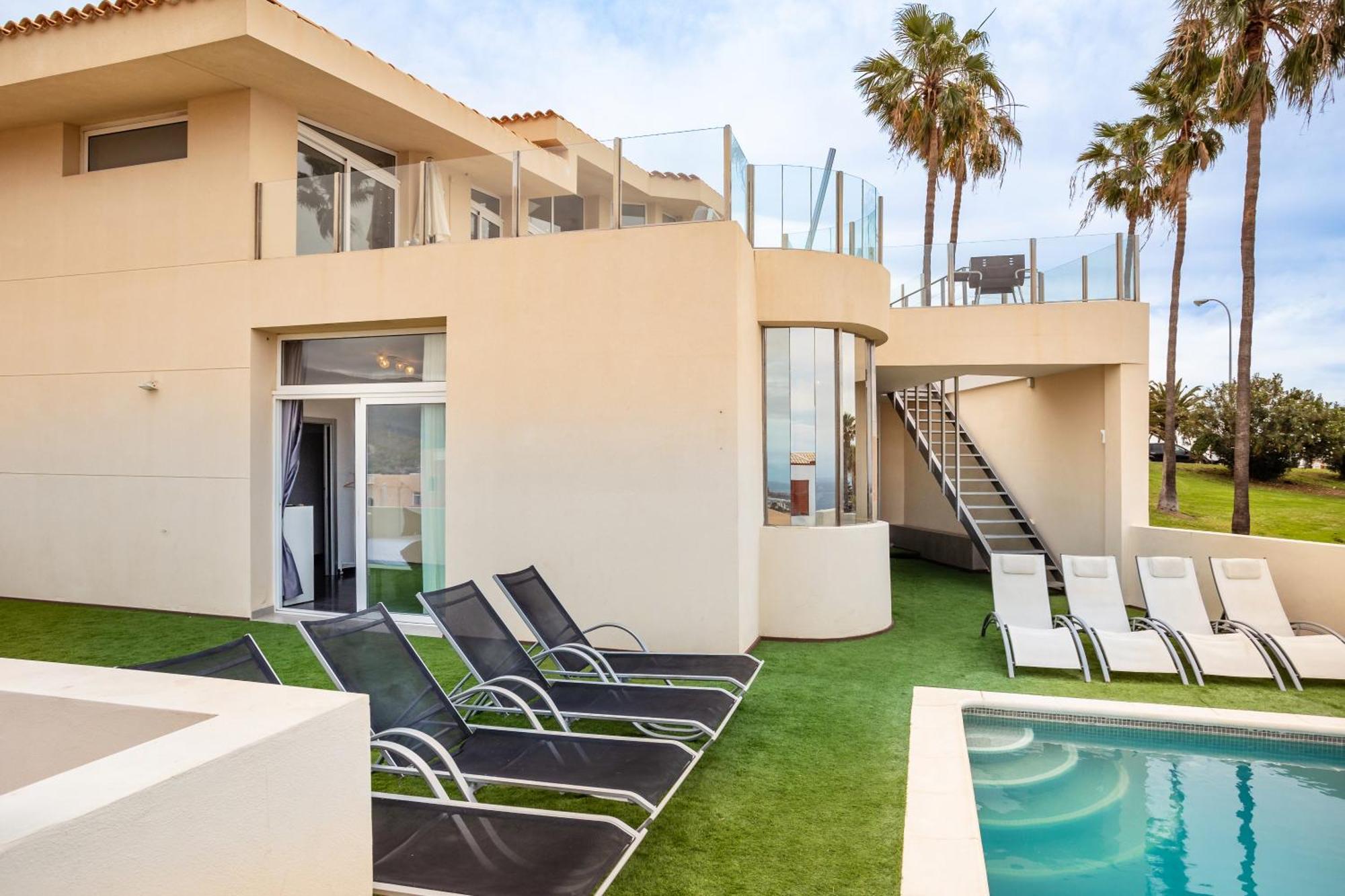 Villa Olbia Charming Dreamview With Jacuzzi Costa Adeje  Exterior foto