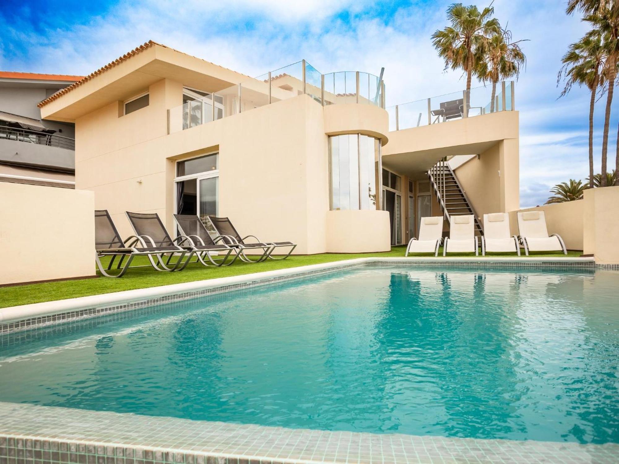 Villa Olbia Charming Dreamview With Jacuzzi Costa Adeje  Exterior foto